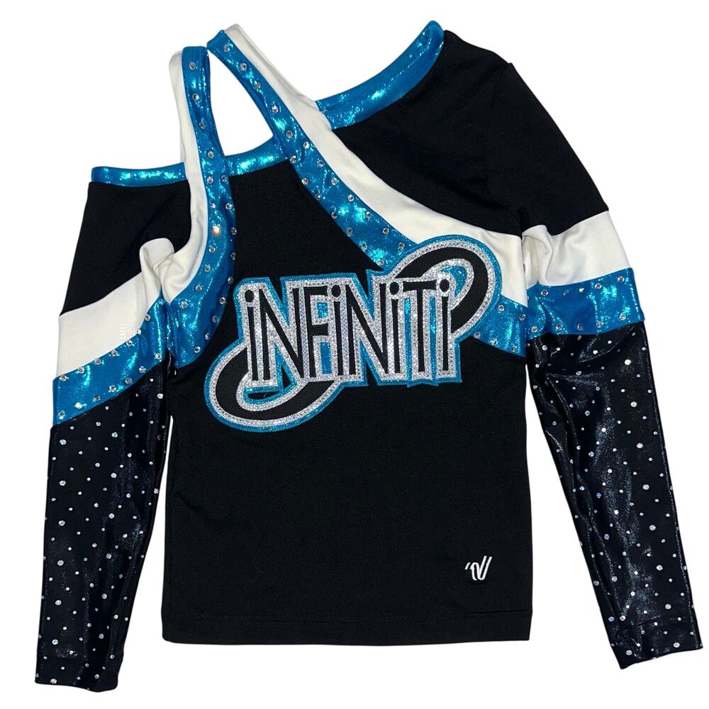 Varsity Spirit Cheer Youth Infiniti Athletics Long Sleeve Cheer Tumbling Top YS